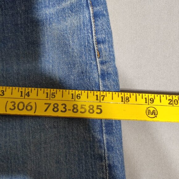 Levi's Wedgie jeans women's size W27 denim blue colour high-rise classic denim - Picture 13 of 16